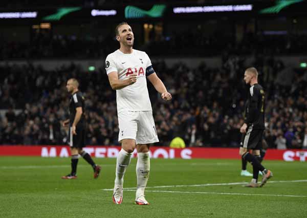Harry Kane ghi hat-trick, Tottenham thắng dễ Mura ở Europa Conference League