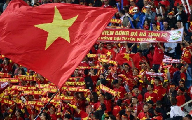 Việt Nam vượt Indonesia và Thái Lan, đứng đầu châu Á về tình yêu bóng đá