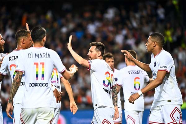 Messi lập cú đúp, PSG thắng đậm tại Ligue 1