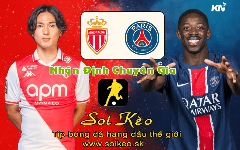 Soi Kèo tip bóng đá Monaco - PSG