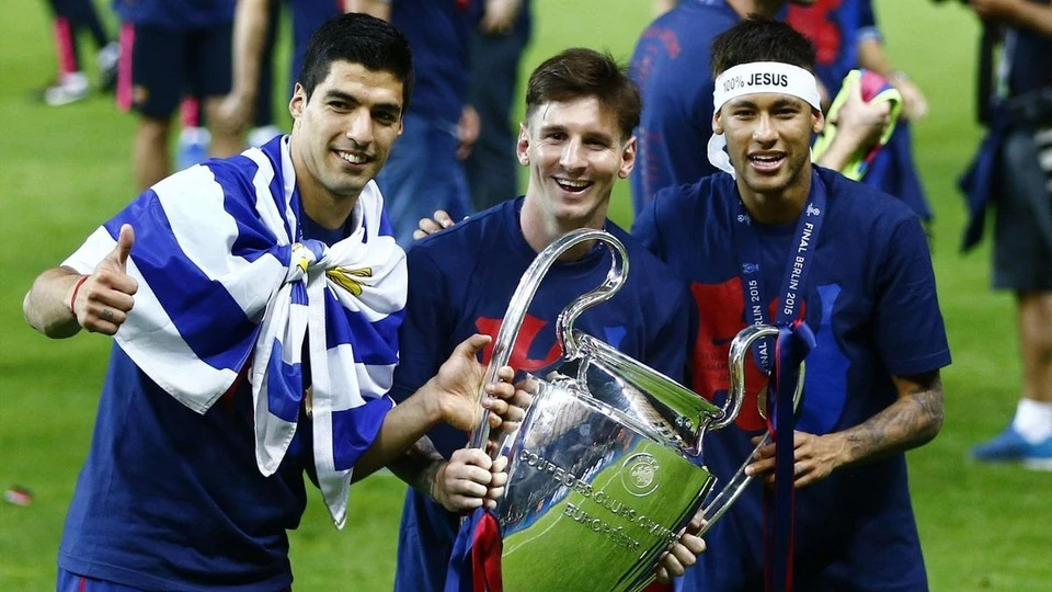 Lời nhắn của Neymar, Messi dành cho Suarez