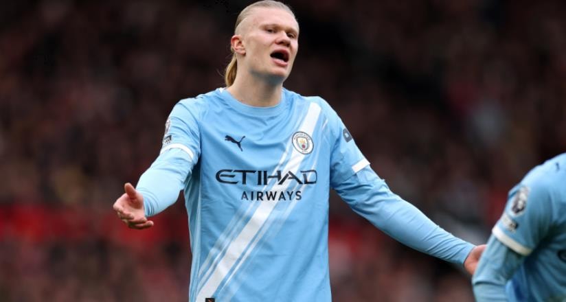 Man City hụt hơi đua vô địch khi Erling Haaland sa sút phong độ thảm hại