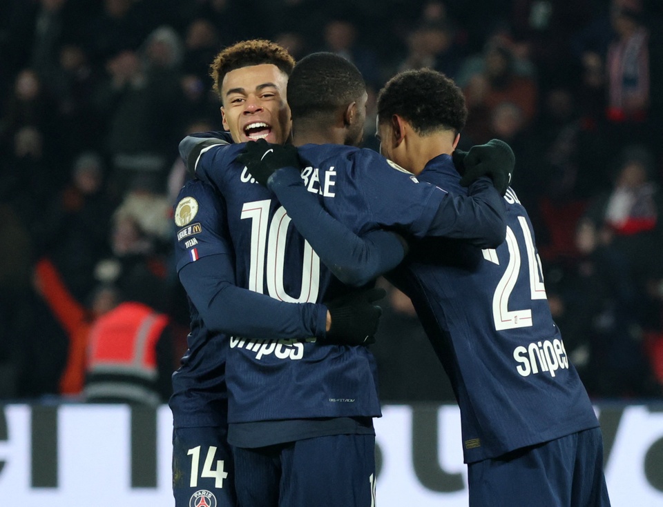 Thắng nghẹt thở Marseille, PSG vô địch Siêu cúp Pháp